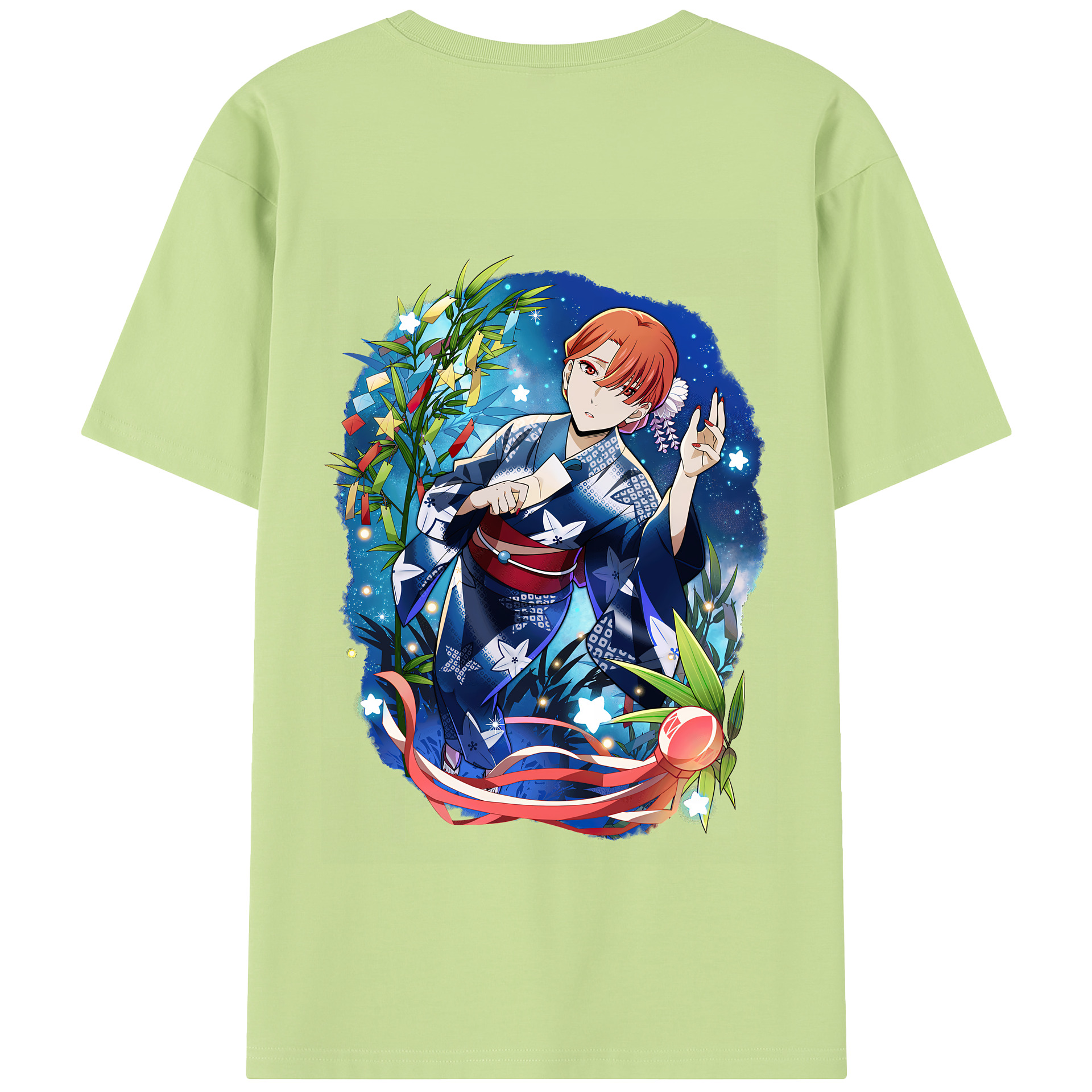 （画像用） 文豪ストレイドッグス Bungo Stray Dogs 綿100％半袖Tシャツ（背面プリント）